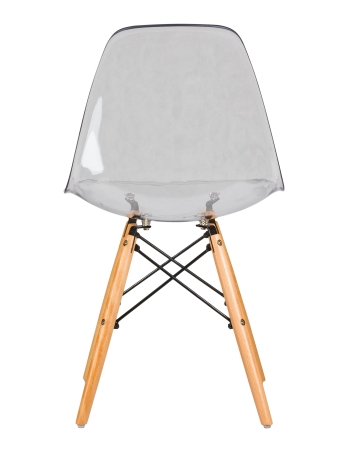 Стул обеденный DSW CASPER ножки светлый бук, прозрачный