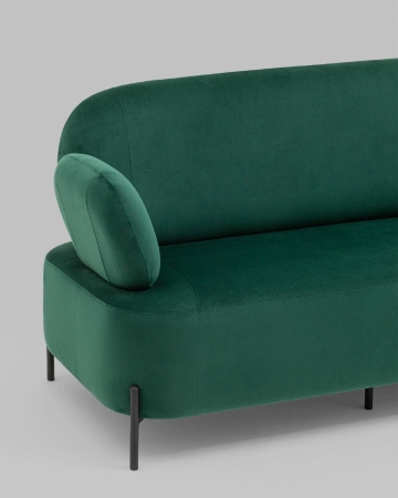 Диван Кэнди велюр зелёный