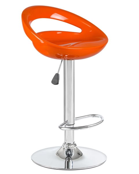 Стул барный DISCO оранжевый