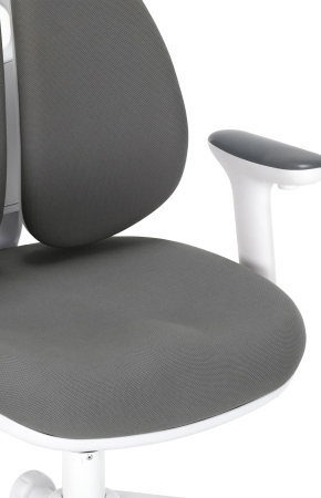 Детское кресло Kids 101 ткань темно-серый