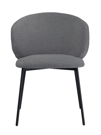 Стул для кухни SOLIS серый экомех HUSH 994