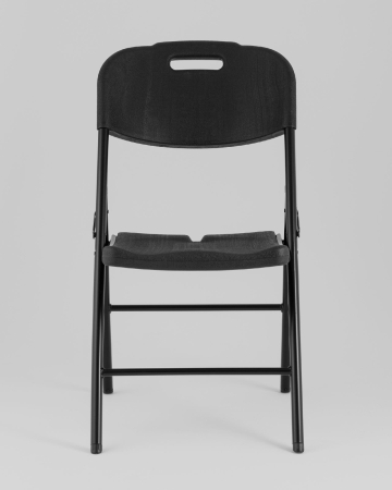 Стул пластиковый складной банкетный черный