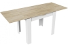 Стол деревянный Промо Тип 3 белый, дуб сонома светлый