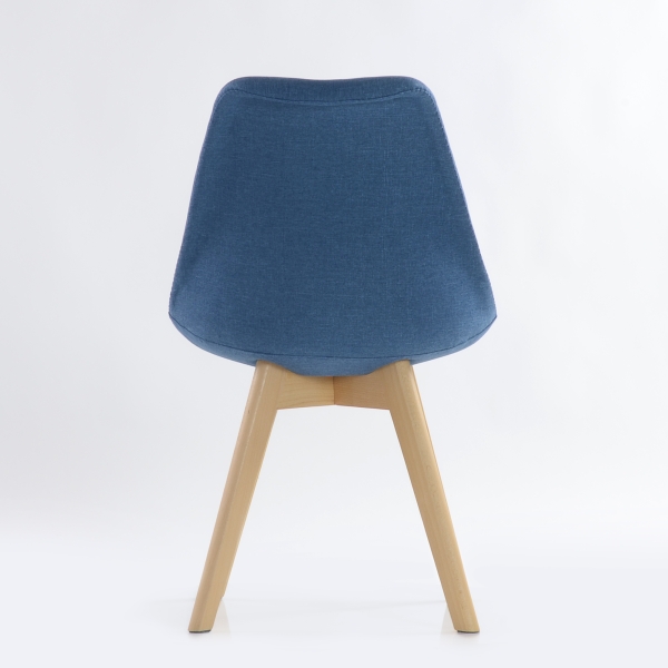 Стул Sephi синяя ткань