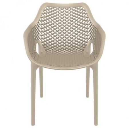 Кресло пластиковое Air XL бежевое