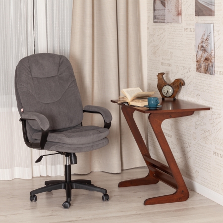 Кресло COMFORT LT флок серый
