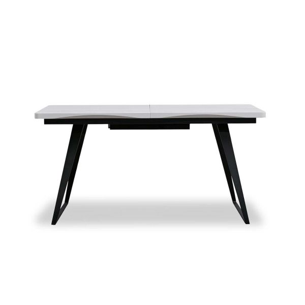 Стол DT-93 белый, черный