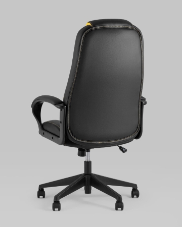 Кресло игровое ST-CYBER 8 TopChairs черный и желтый