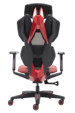 Стул для геймера Tiger экокожа красный