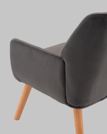 Кресло Райт серый