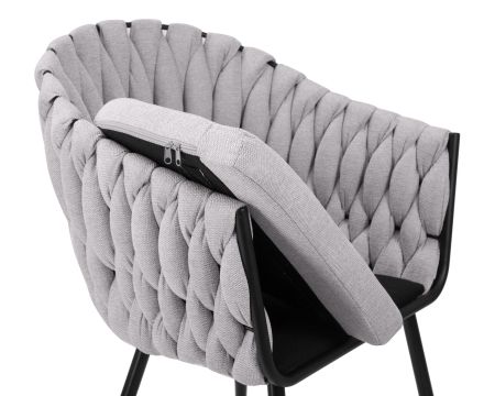 Стул обеденный MATILDA серая ткань LAR 275-17