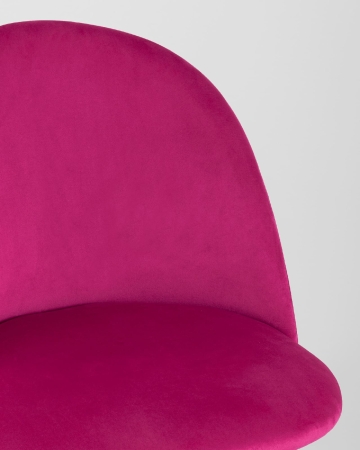 Стул Лион велюр розовый