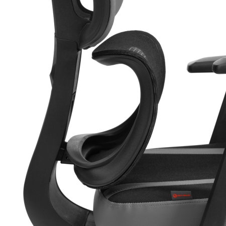 Кресло iCobra черная экокожа