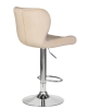 Стул барный BARNY бежевый велюр MJ9-10