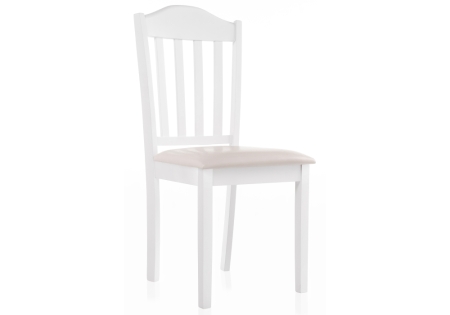 Деревянный стул Midea white