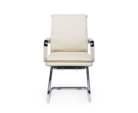 Кресло офисное Харман CF ivory слоновая кость экокожа