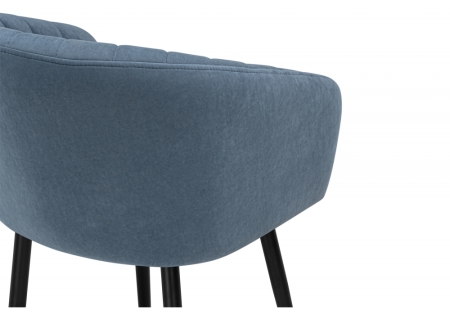 Стул на металлокаркасе Моншау marseille 30 данс, черный