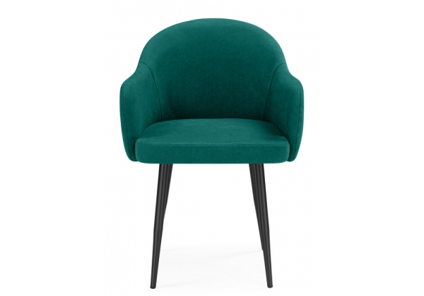 Стул на металлокаркасе Морено velutto 33, черный