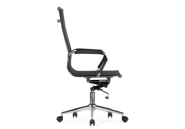 Офисное кресло Reus черная сетка, хром