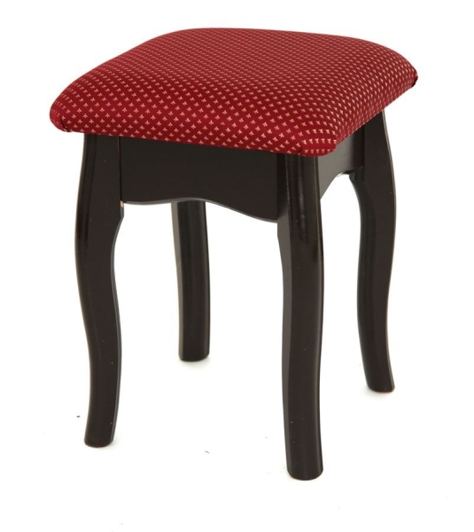 Табурет ткань Морис 06 бордо, каркас-венге №-3 30