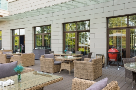 "Капучино" кресло из искусственного ротанга, соломенный