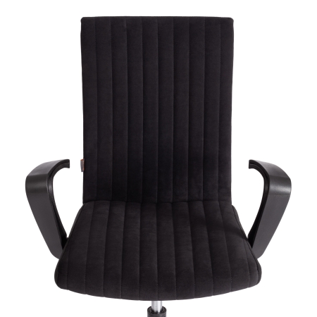 Кресло SPARK флок, черный