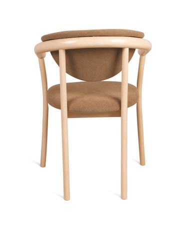 Кресло венское "Виенна" беленый дуб, коричневый М08