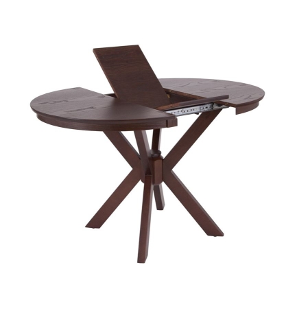 Стол Милан 900 раздвижной темный тон