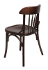 Стул венский Линц темный тон с твердым сиденьем
