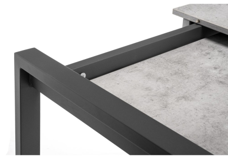 Деревянный стол Центавр бетон, графит