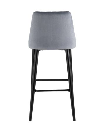 Стул полубарный лофт Терракс с деревянным сиденьем