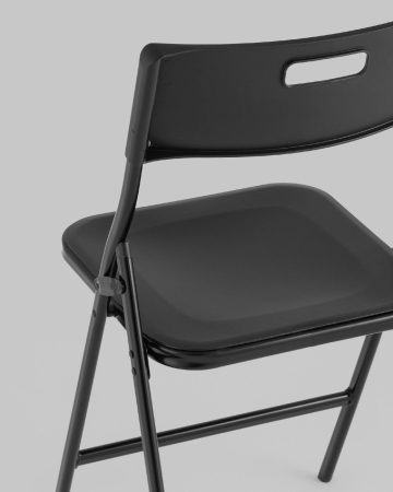 Комплект раскладного стола и стульев Кейт черный Комплект раскладного стола и стульев Кейт черный