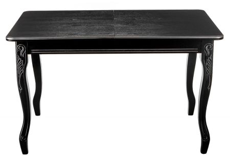 Деревянный стол Каллисто патина серебро