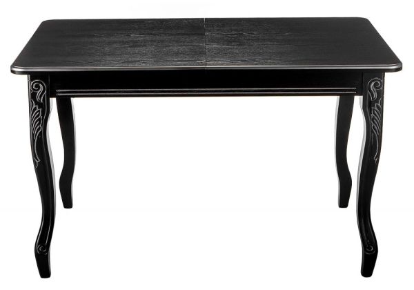 Деревянный стол Каллисто патина серебро