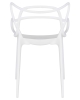 Стул обеденный MASTERS белый W-02