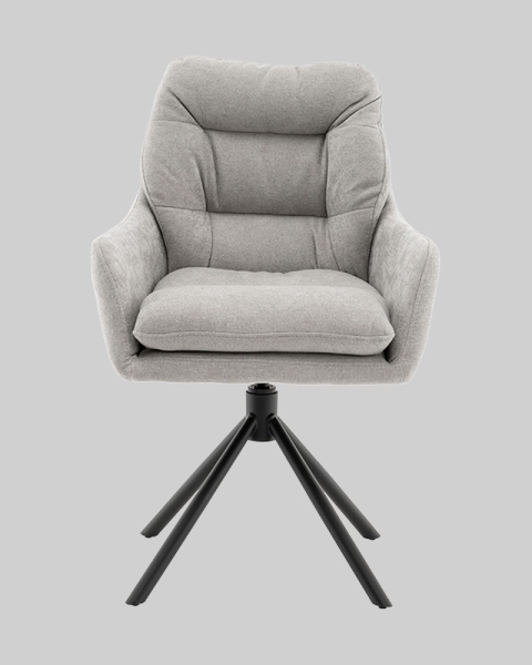 Стул Ральфио букле светло-серый