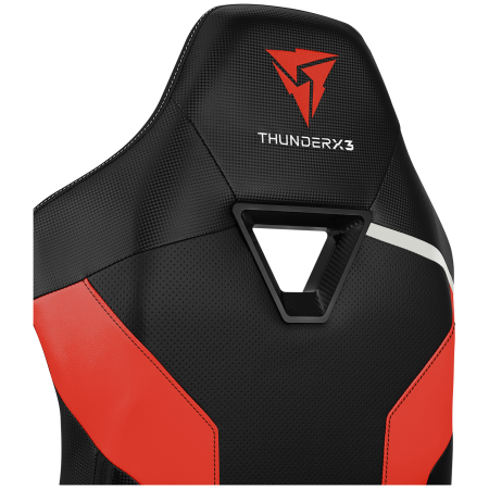 Кресло компьютерное игровое ThunderX3 TC3 Ember красный