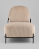 Кресло Стоун велюр рельефный бежевый