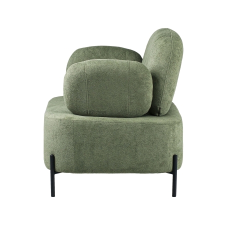 Кресло Джой букле зеленый MOSS 615