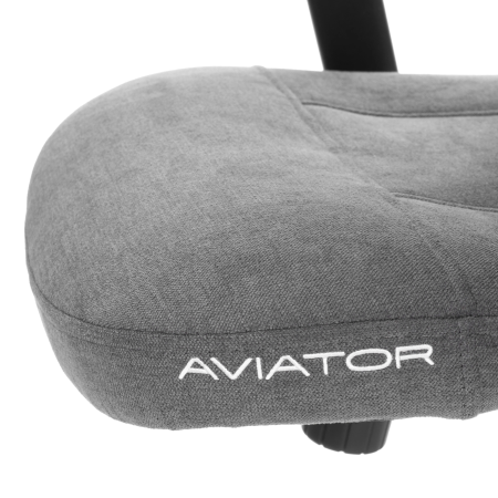 Кресло AVIATOR PLT metalBL серое