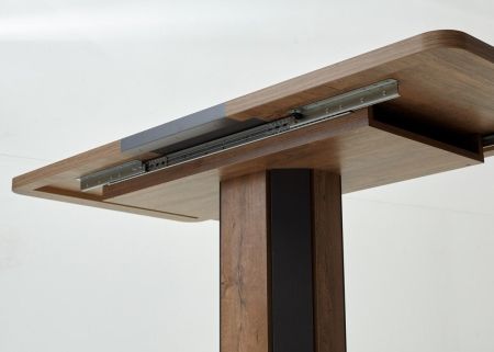 Стол STORK дуб канзас, графит 120