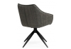 Стул на металлокаркасе Kansas серый, graphite серый, черный
