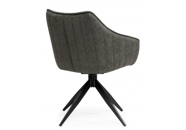 Стул на металлокаркасе Kansas серый, graphite серый, черный