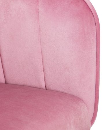 Стул барный DARCY розовый велюр 1922-16