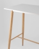 Стол барный Eames NEW DSW 120*60*106 белый