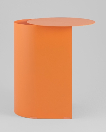 Журнальный столик Floire металл оранжевый