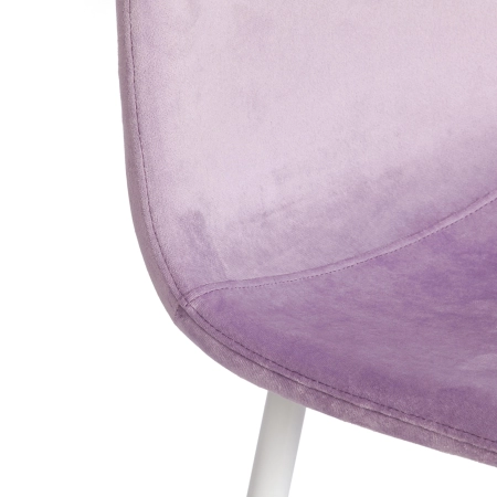 Стул BREEZE фиолетовый, ткань и металл, твердое сиденье, без подлокотников