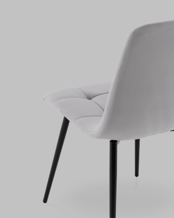 Стул Одди NEW велюр светло-серый