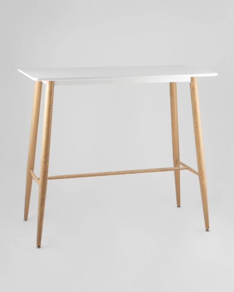 Стол барный Eames NEW DSW 120*60*106 белый