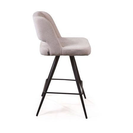 Стул полубарный Molly, ткань бежевый
